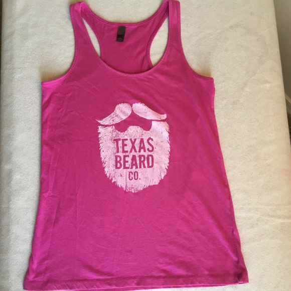 Texas Beard Co. Racerback Tank Top (B) - Picture 1 of 4